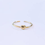 Tinny Heartbeat Adjustable Ring