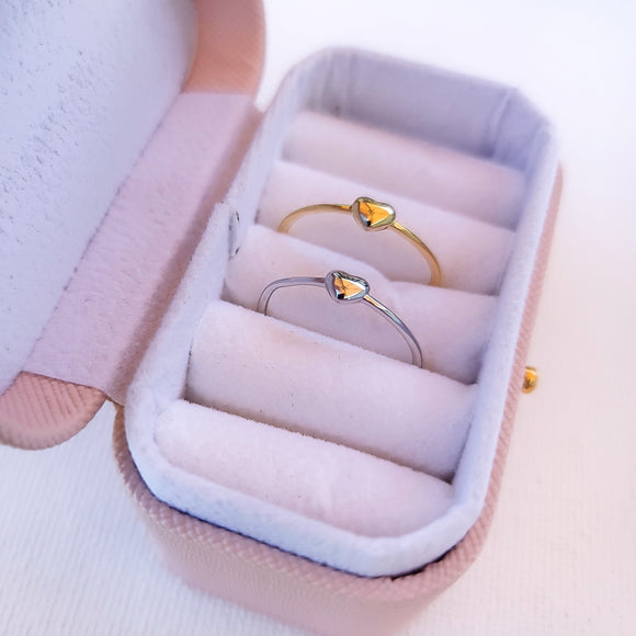 Tinny Heartbeat Adjustable Ring