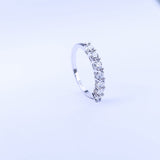 Seven Stones Moissanite Band