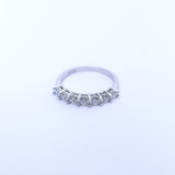 Seven Stones Moissanite Band