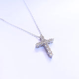 Maria Cross Pendant Necklace