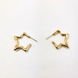 Stella Star Hoop Earrings