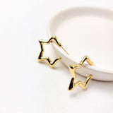 Stella Star Hoop Earrings