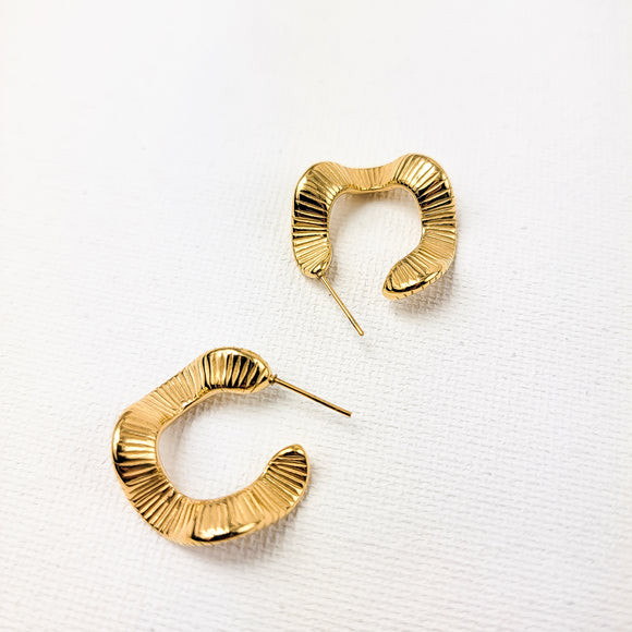 Carolyn Hoop Earrings