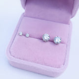 Moissanite Classic Stud Set