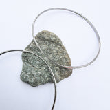 L Hoops - Sterling Silver