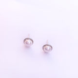 Lily's Lustrous Pearl Earrings