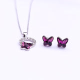 Butterflies Swarovski  Ensemble