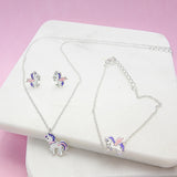 Unicorn Party Set ( necklace+ring+bracelet)