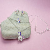 Unicorn Party Set ( necklace+ring+bracelet)