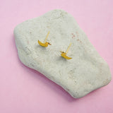 Yellow Duck Stud Earrings