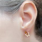 Twinkling Star Stud Earrings