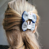 Happy Bow Hair Clips