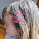 Happy Bow Hair Clips