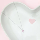 Hot Pink, shimmering White or both? This Brilliant Heart necklace crafted in Sterling Silver and embellished with pink or white heart shaped zirconia stones makes a great statement for any outfit. It's gorgeous and can be worn on daily basis or for special occasions.  Metal: 925 Sterling Silver  Chain Length:16 Inches + 2 inches extension Nickel & Lead free & Hypoallergenic