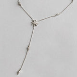 Lariat Style Star Necklace