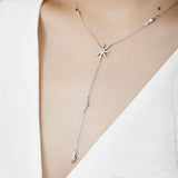 Lariat Style Star Necklace