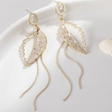 Party Leaves Drop Earrings