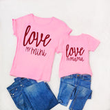 Pink Love My Mini/Mama Tee