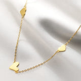 Three Hearts Necklace