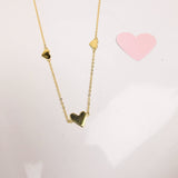 Three Hearts Necklace