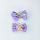 Happy Bow Hair Clips