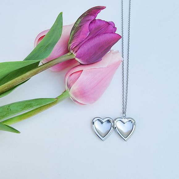 Love Heart Locket Necklace