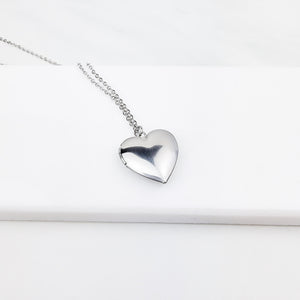 Love Heart Locket Necklace