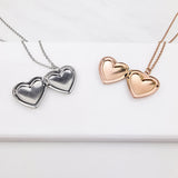 Love Heart Locket Necklace