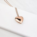 Love Heart Locket Necklace