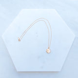  The Moon and Stars Necklace is masterfully crafted in Sterling Silver and plated in Champagne Gold. The pendant featured shell for the outline of the moon representation and cubic zirconia stones to symbolize the stars. What a beautiful piece of jewelry to show appreciation to a love one or celebrate yourself. 