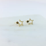 Twinkling Star Stud Earrings